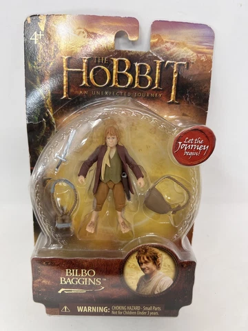 THE HOBBIT BILBO BAGGINS AN UNEXPECTED JOURNEY 3.75 INCH FIGURE NEW Cover