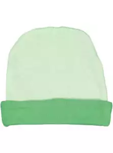 Infant Baby Cap, 100% Cotton, (Mint & Grass) - Bild 1 von 1