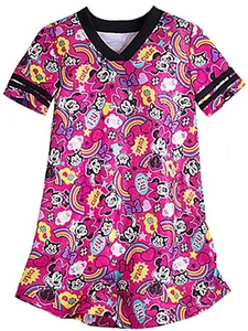 Disney Minnie Mouse Girl's Sublimated Nightshirt Night Gown Pajama NWT - Picture 1 of 1