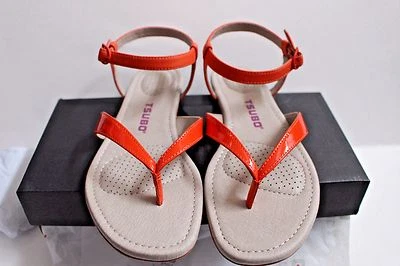 Authentic, Genuine Leather Sandal Women's Tsubo Bellah, Terracota, M, 70% OFF  - Image 1 of 4