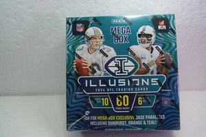 Mega caja de fútbol americano Panini Illusions 2024 - NFL - 60 TARJETAS - Nueva/sellada - COMO EN LA FOTO - Imagen 1 de 4