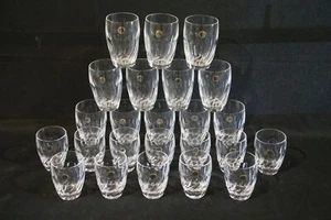 servizio bicchieri cristallo 12x Franz August Knittel anni 50 900 boemia MARLENE - Foto 1 di 24