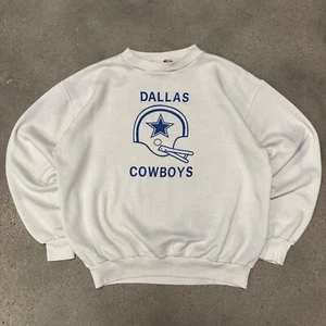 Vintage 70er Jahre Russell Dallas Cowboys NFL Sweatshirt - Bild 1 von 5