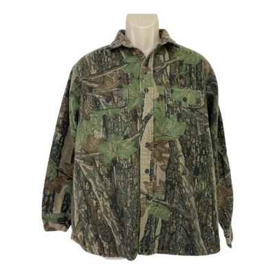 Camisa Winchester Rebark Vintage Franela Para Hombres Grande Camuflada Caza Gamuza Larga Slv Foto 1 de 4
