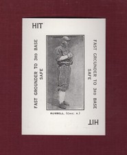 REB RUSSELL, White Sox ~ 1914 Polo Grounds Game card WG4 | 1973 TCMA Reprint B