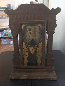 Antik WM.Gilbert Uhr Co. Windmantel Uhrwerk funktioniert nur Teile - Bild 1 von 10