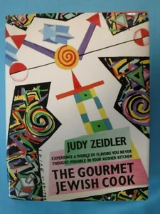 Vtg 1988 1st ed. THE GOURMETJEWISH COOK by Judy Zeidler Kosher & Yiddish Recipes - Picture 1 of 3