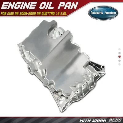 Nuevo cárter de aceite del motor para Audi A4 A4 Quattro l4 2,0 L 2005-2009 06B103601CG Foto 1 de 4