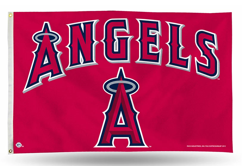 Bandera exterior 3x5 - MLB Béisbol - Anaheim Angels Foto 1 de 1