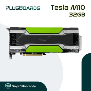 Tesla M10 32G PCIe Server fanless GPU Cuda Maxwell 2560 CUDA cores 4x GM107 VDI - Picture 1 of 10