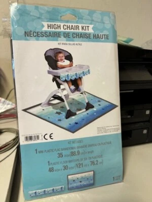 1st Birthday One Little Star Boy High Chair Kit Party Decoration Supply New!!! - Image 1 of 2