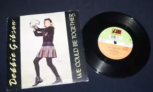 DEBBIE GIBSON WE COULD BE TOGETHER (9) 2 Track 7" Single Picture Sleeve WEA RECO - Picture 1 of 2