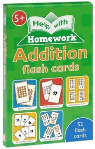 NEW. HELP WITH HOMEWORK - ADDITION - FLASH CARDS - Imagen 1 de 1