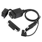 Versatile Black PVC & Bare Copper USB Adapter Kit Waterproof Accessory