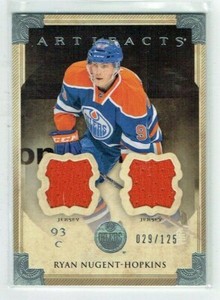 13-14 UD Upper Deck Artifacts  Ryan Nugent-Hopkins  /125  Dual Jerseys