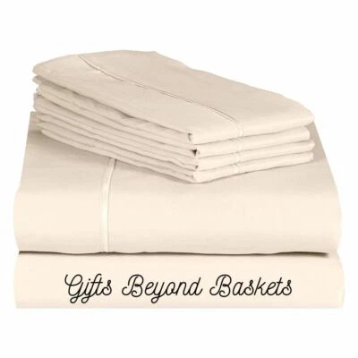 Juegos de sábanas Lexington Bamboo serie 2200 6 piezas 18" bolsillos profundos, suaves - 30 colores Foto 1 de 3