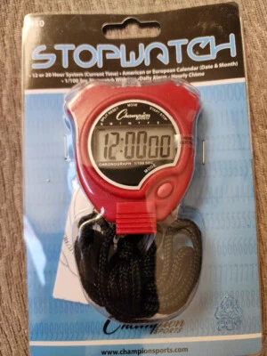 CRONÓMETRO DEPORTIVO CHAMPION 910 ROJO Foto 1 de 4