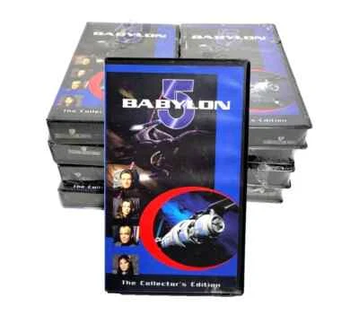LOT OF 9 - Babylon 5 The Collector's Edition VHS Tapes NEW SEALED Re-TV 1998 Vtg - Image 1 of 4