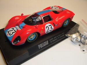 Policar Slot.it 412 P#23 le Mans 1967 CAR06C Circuit 1:3 2 Routier Électrique