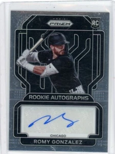 Romy Gonzalez 2022 Panini Prizm Rookie Auto - Bild 1 von 2