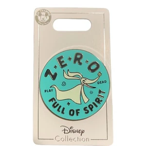 Prendedor Disney Pesadilla Antes de Navidad Cero Lleno de Espíritu - Imagen 1 de 2