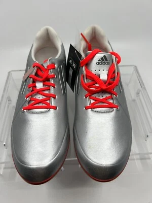 Zapatos de golf Adidas adizero Tour para mujer plateados/blancos/carbón 676161 talla 7 Foto 1 de 4