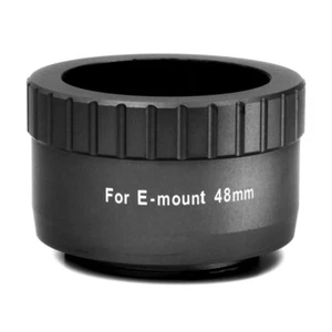 William Optics 48mm Wide T-Ring for Sony E-Mount Cameras - Black # TM-SN-E-M48 - Picture 1 of 3