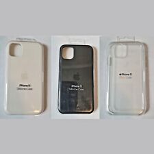 Genuine OEM Apple iPhone 11 and iPhone Xr Silicone or Clear Case - Sealed