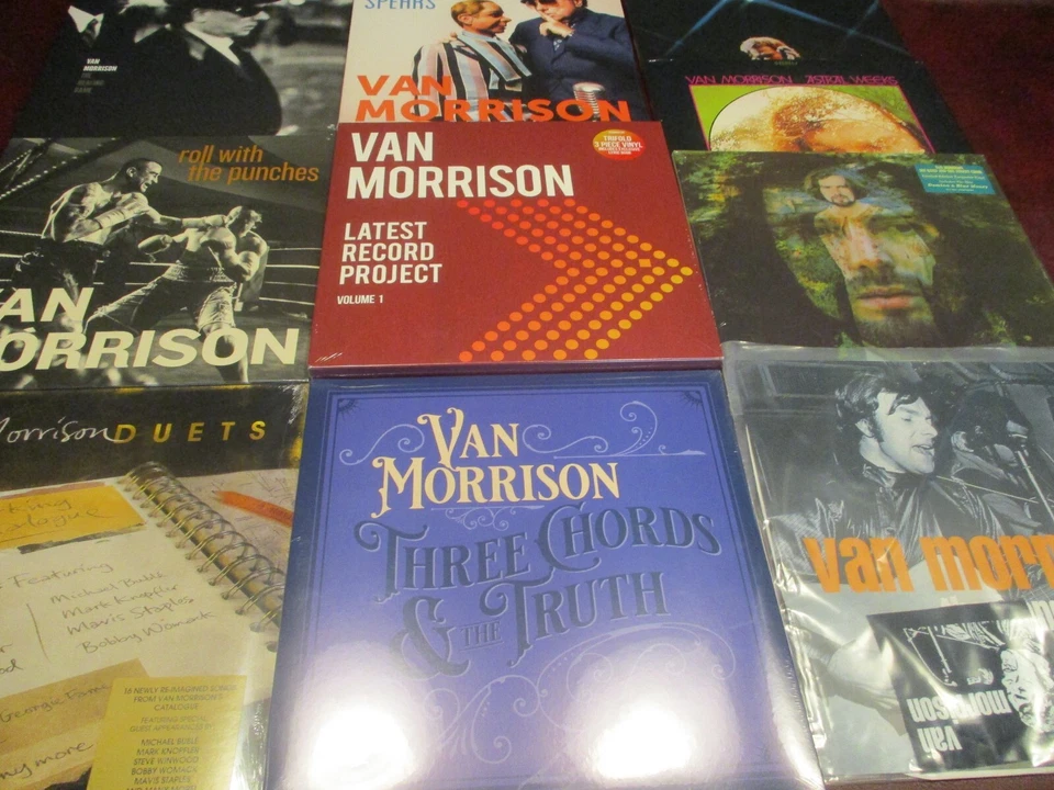 VAN MORRISON VERIFIED 7 FIRST EDITIONS + BONUS 10 TITLES WITH 17 SIDES OF VINYL Foto 1 de 1