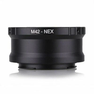 M42 Lens to NEX E-mount Adapter Ring NEX-3N 5N 5R 6R 7 VG30 VG20 A5000 A7R etc. - Image 1 of 4