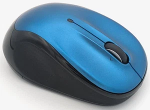 Logitech M325 Wireless Optical Mouse Blue PC -NO USB UNIFYING RECEIVER DONGLE - Picture 1 of 5