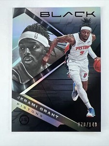 Jerami Grant 2021-22 Panini Black SP /149 Pistons Blazers