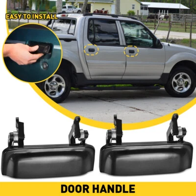 2x Manijas de puerta exteriores para Ford Explorer Sport Trac 98-2001 2001-2005 Foto 1 de 4