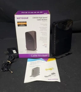 NETGEAR CM500 High Speed Cable Modem 680 Mbps TESTED WORKING - Picture 1 of 9