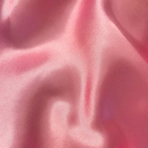 Polyester Charmeuse Satin 95 GSM Lightweight 58/60 Inch Silky Fabric By The Yard - Picture 1 of 44