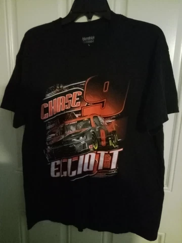 NASCAR Chase Elliott #9 T-Shirt  Hendrick Motorsports NAPA Racing Size L Cover