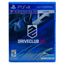 DriveClub VR (Sony PlayStation 4, 2016) PS4 Brand New Factory Sealed Game