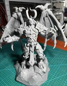 Modelo de resina Mal'Ganis de World of Warcraft (WOW) impresión 3D sin pintar - Imagen 1 de 4