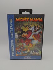 Sega mega drive-mickey mania-complete in box-sega-cib