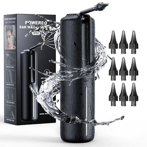 Water Powered Ear Cleaner Ear Wax Removal Kit Waterproof USB Rechargeable Saf... - Picture 1 of 6