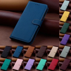 For Huawei P50 P30 Pro/Lite Y6S Y9S Magnetic Leather Card Wallet Flip Case Cover - Picture 1 of 61