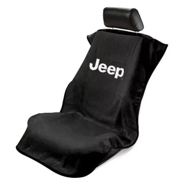 Seat Armour Universal Toalla Negra Cubierta Frontal para Jeep Letters Usado Juego de 2 Foto 1 de 1
