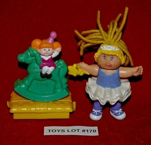 VINTAGE TOYS Cabbage Patch Ballerina Rocking Horse Set of 2 Lot#170 - Picture 1 of 5