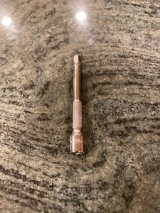 Snap-On tmxk4 1/4" drive 4”knurled chrome friction ball extension - Picture 1 of 7