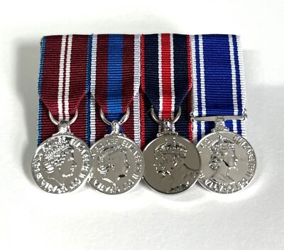 Mini Queen’ s Diamond & Platinum Jubilee King’s Coronation Police LSGC Medal set