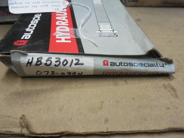 1972 -76 Fits Mazda B1600 Autospecially Drum Brake Hydraulic Hose #HB53012 H244  - Image 1 of 3