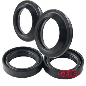 Fork Dust Oil Seals Kit for KAWASAKI ER250 GPZ305 ZZR250 KE125 KZ250 KX80 Z200 - Picture 1 of 6