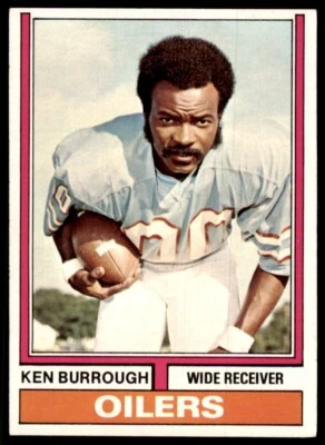 1974 Topps Ken Burrough Football Cards #304 - Image 1 of 2