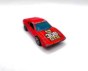 1977 Hot Wheels Racebait 308 GTB Ferrari Red Flying Colors, METAL BASE HK - Picture 1 of 7