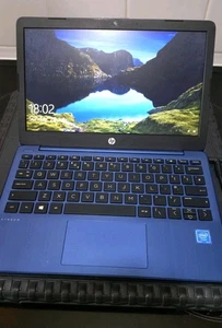 HP Stream Laptop Windows 10 2gb Ram ,HDMI Sd Card Slot - Picture 1 of 8